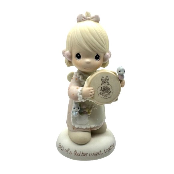 Precious Moments Figurine "Birds Of A Feather Collect Together" 1989 Collectible - Picture 1 of 4